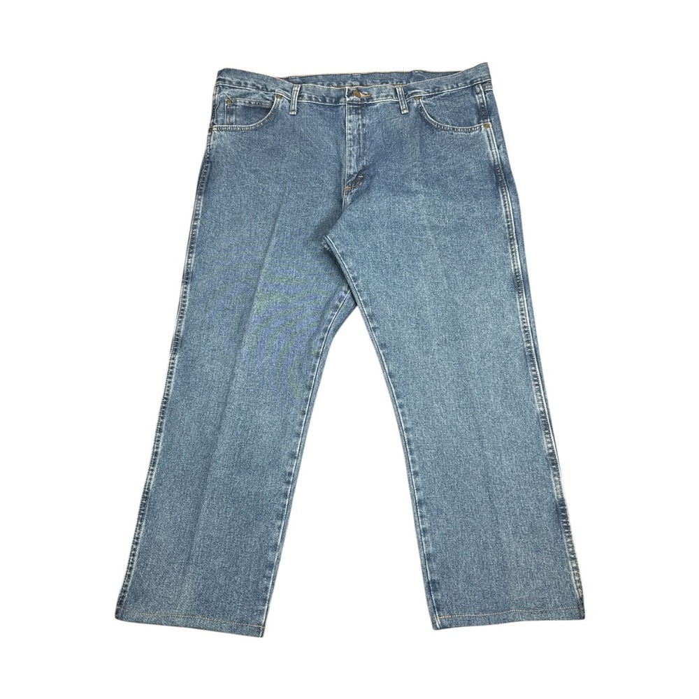 Wrangler Rugged Wear Mens Relaxed Fit Straight Leg Blue Jeans 42x30